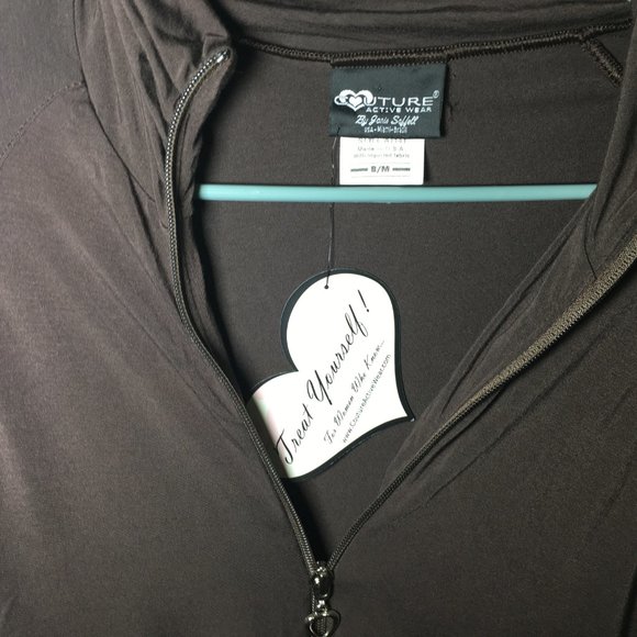 NWT Brown Zip up jacket By Cuturewear Size Small - Picture 4 of 4